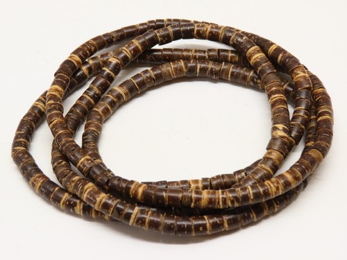 Vintage coconut shell heishi - vintage,