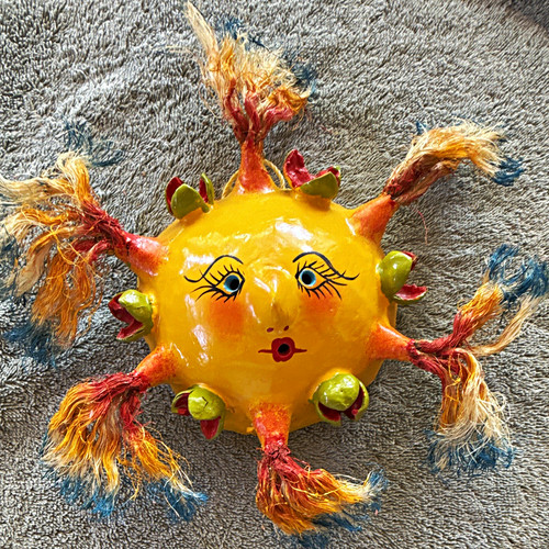 Vintage mexican hand painted - mexican,