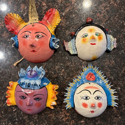 Mexican coconut shell folk art - shell,