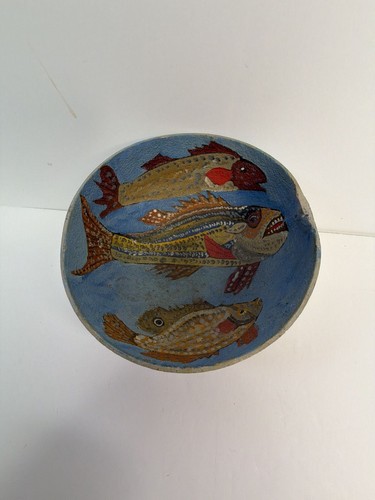 Hand painted coconut shell - coconut,