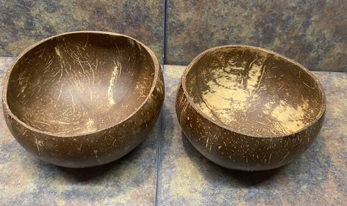 Coconut bowl set organic - set,