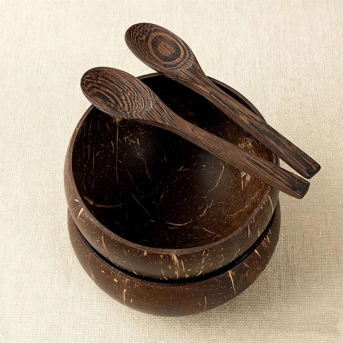 Handmade coconut bowl - coconut, with