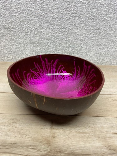 Vintage coconut shell bowl - vintage,