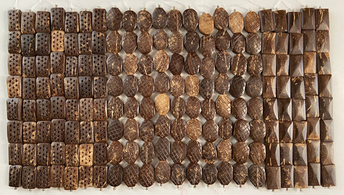 Strands carved natural - carved,