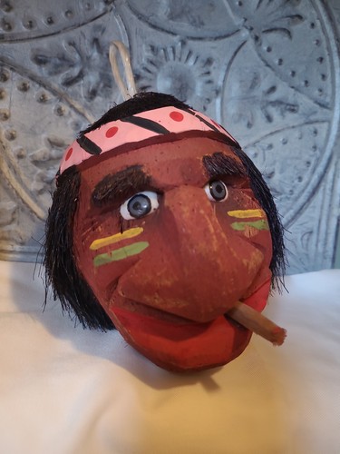 Vintage hand carved - vintage, coconut
