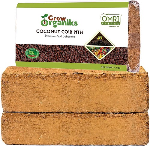 Organic coco coir bricks lot - organic,