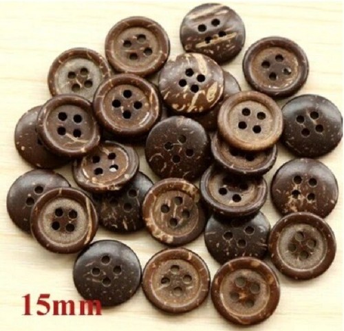 Pkg coconut shell 4 hole - pkg, 4-hole