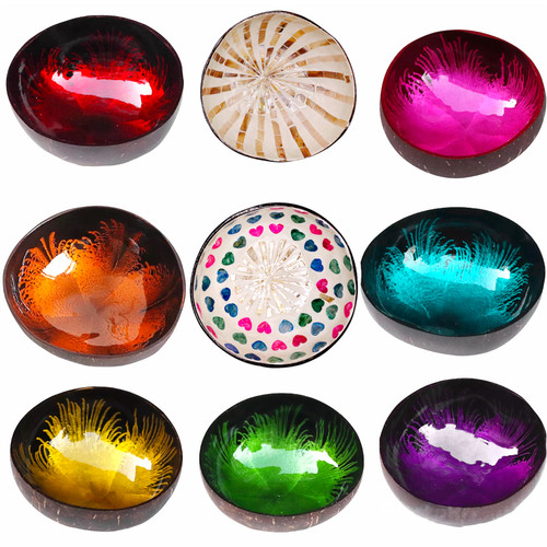 Coconut bowls shell - coconut,